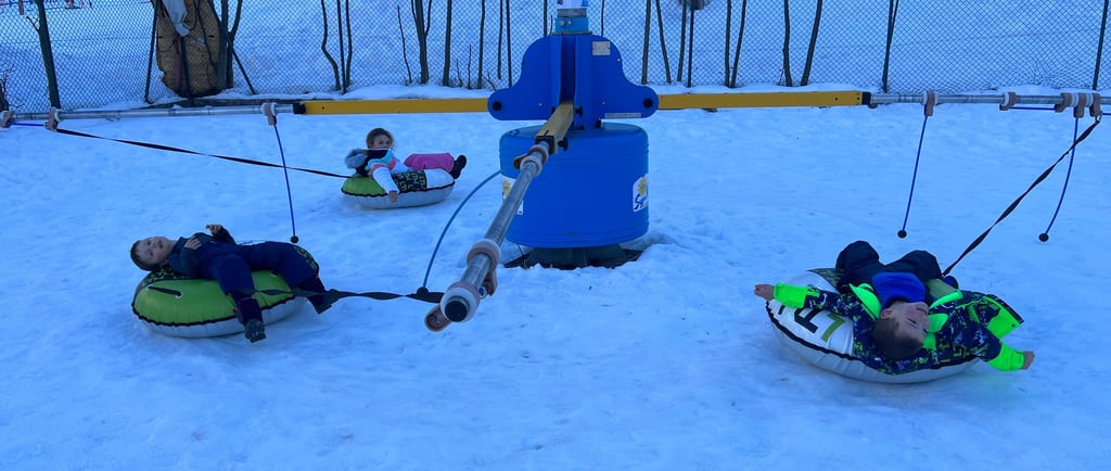 snow park in la thuile italy