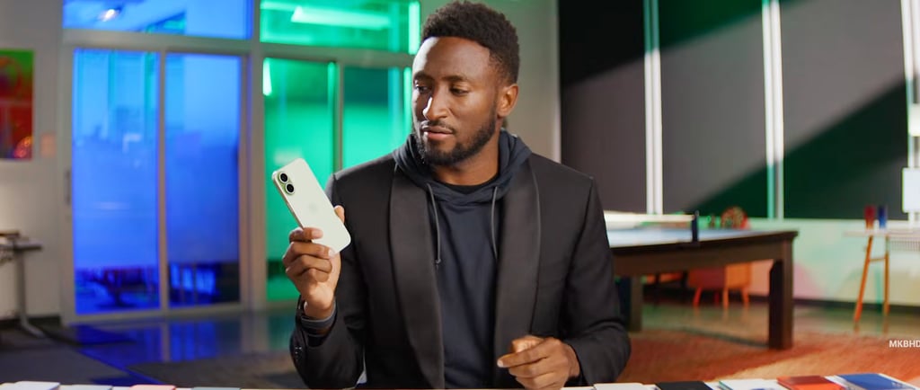 MKBHD on YouTube, iPhone 17 POTY