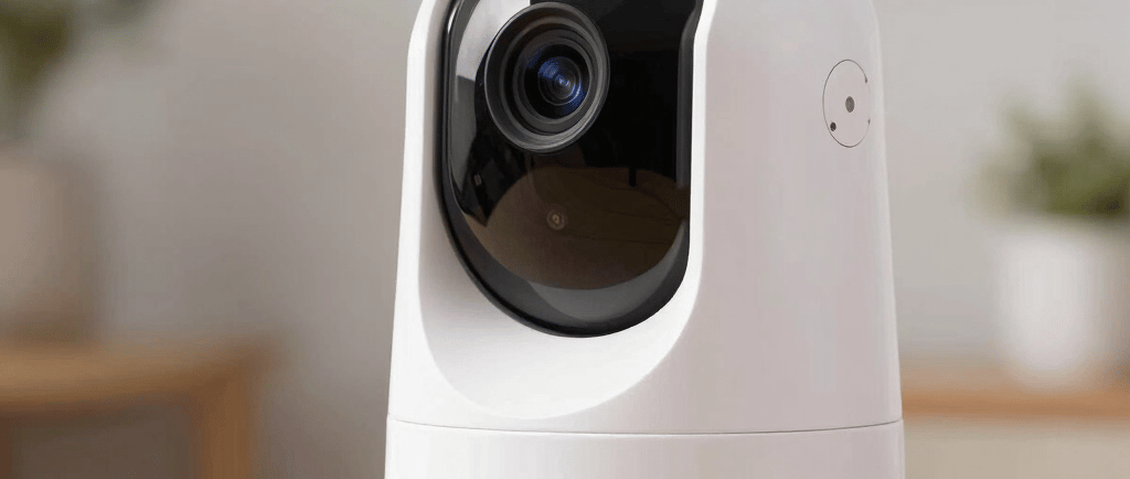 Digital screens display data on a circuit board background