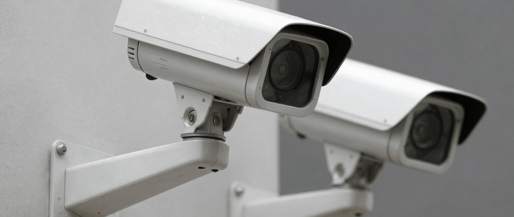 Digital screens display data on a circuit board background