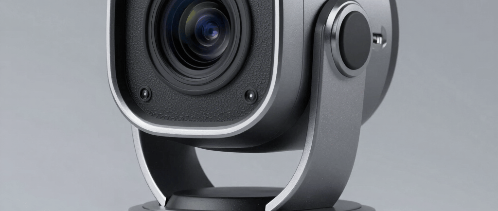 a group of three cameras sitting on top of a table