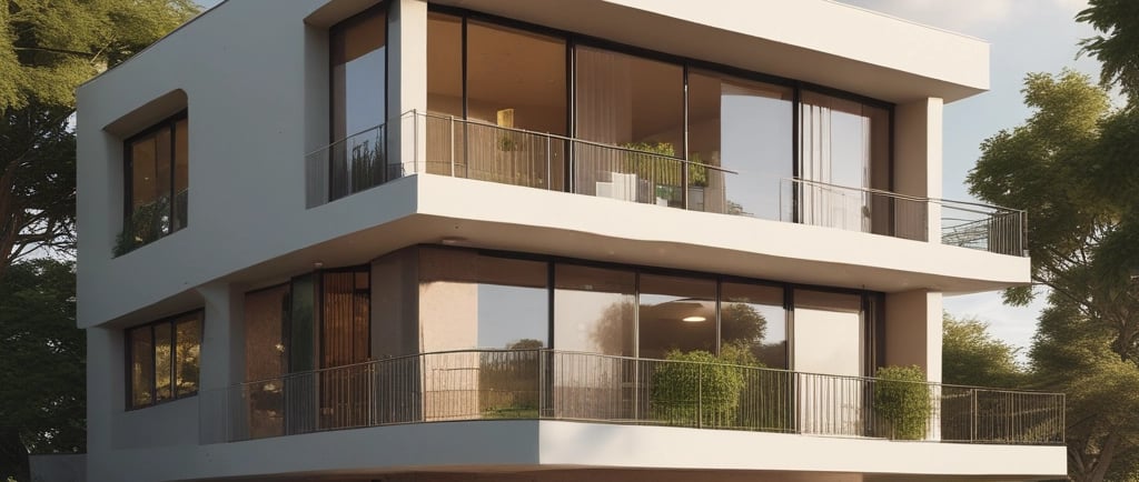 white concrete building