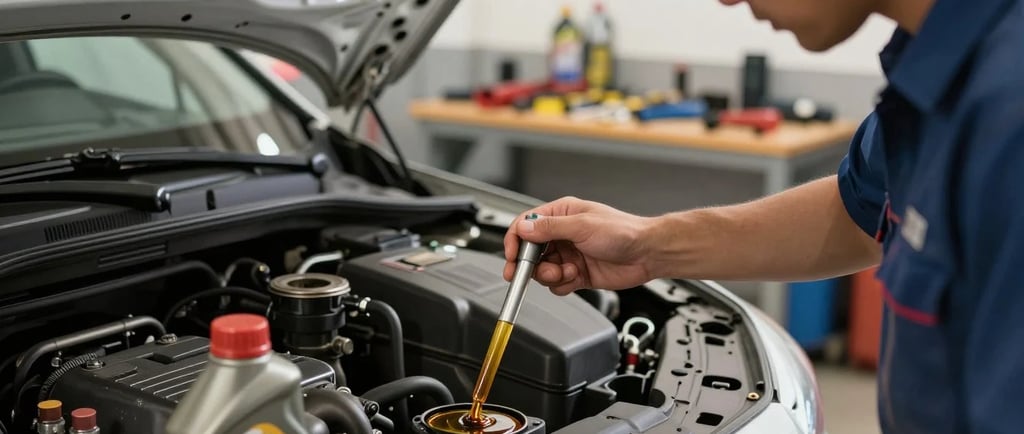 Step-by-step guide to checking engine oil in a car for US drivers