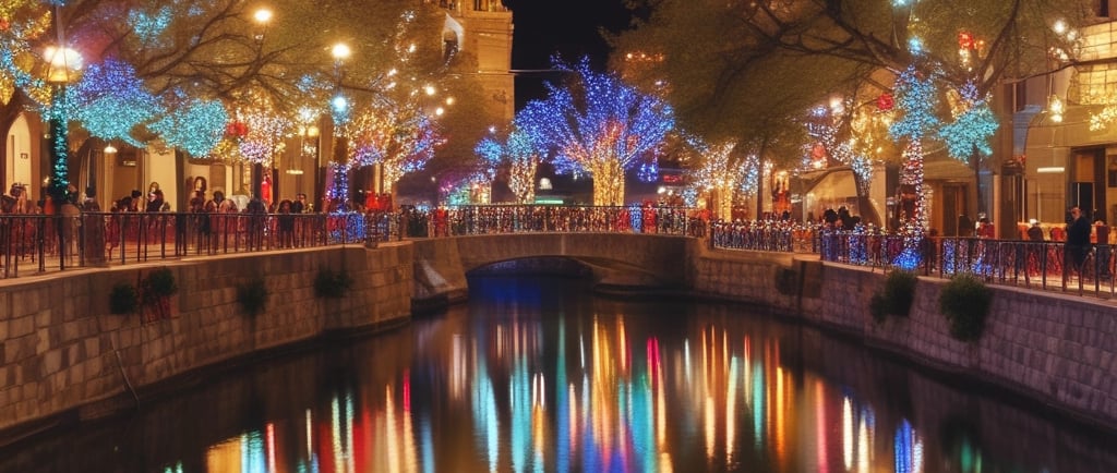 A serene beach sunset with gentle waves rolling onto the shore, capturing the peaceful vibe of a Texas coastal escape.