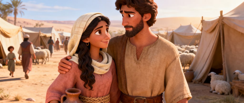 Rachel's story in Genesis