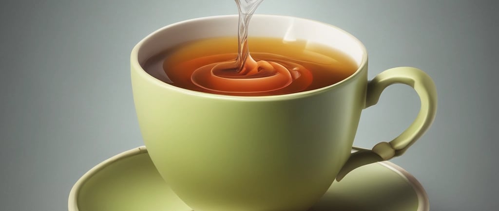 water drop on ground