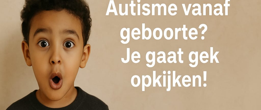 a young boy with a surprised expression on his face