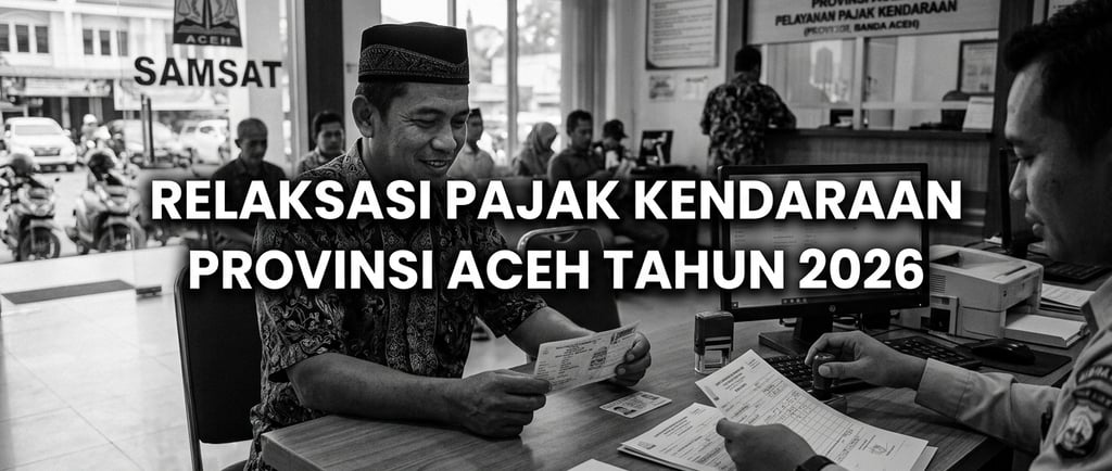 Program Pemutihan Pajak Kendaraan Aceh Terbaru Tahun 2026