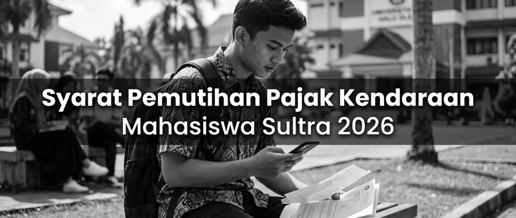 Syarat Pemutihan Pajak Kendaraan Mahasiswa Sultra 2026