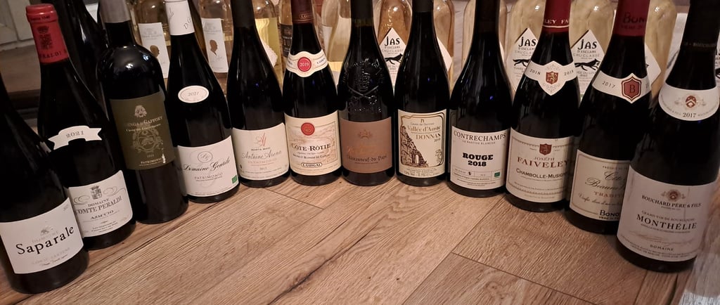 dégustation de vins