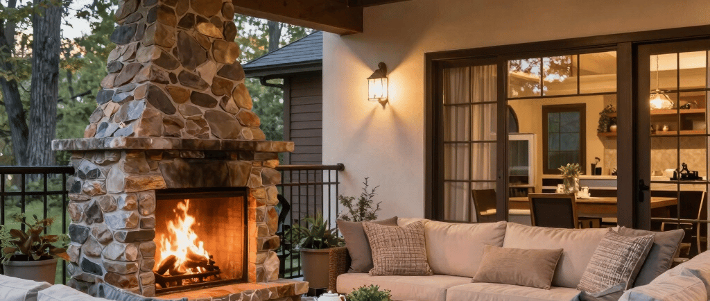 Colorful umbrellas decorate the sky in a bright display.