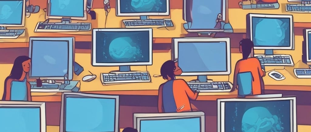 black blue and yellow textile