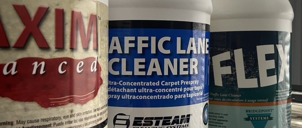 Carpet Cleaning Chemicals