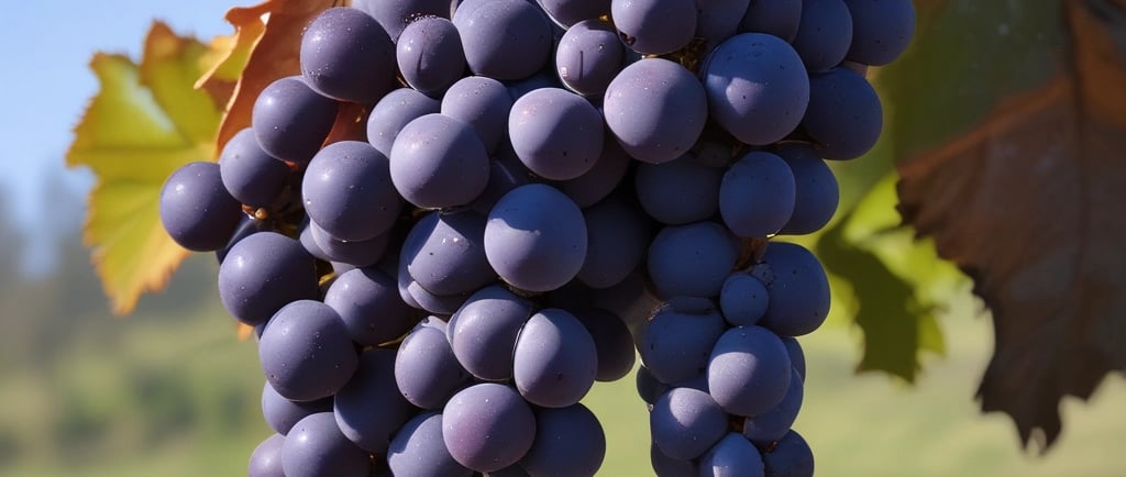 a wooden table topped with a bottle of wine
