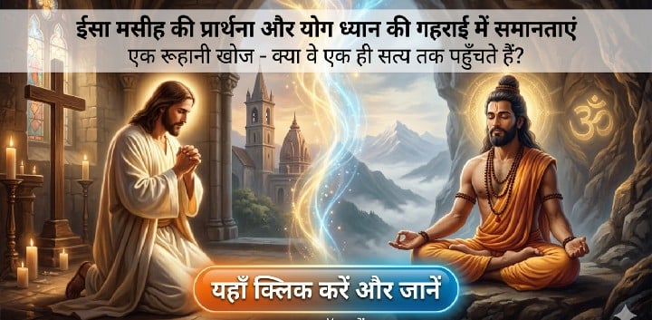 ईसा मसीह की प्रार्थना और योग के ध्यान की गहराई में क्या समानताएं हैं?