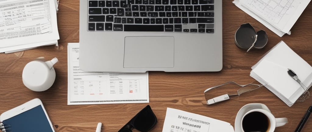 a pen sitting on top of a tax form