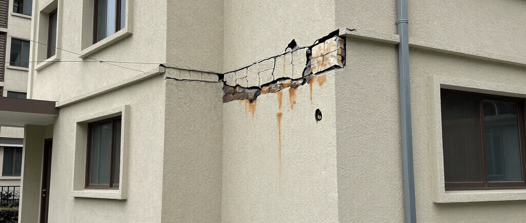 woman in gray top beside building