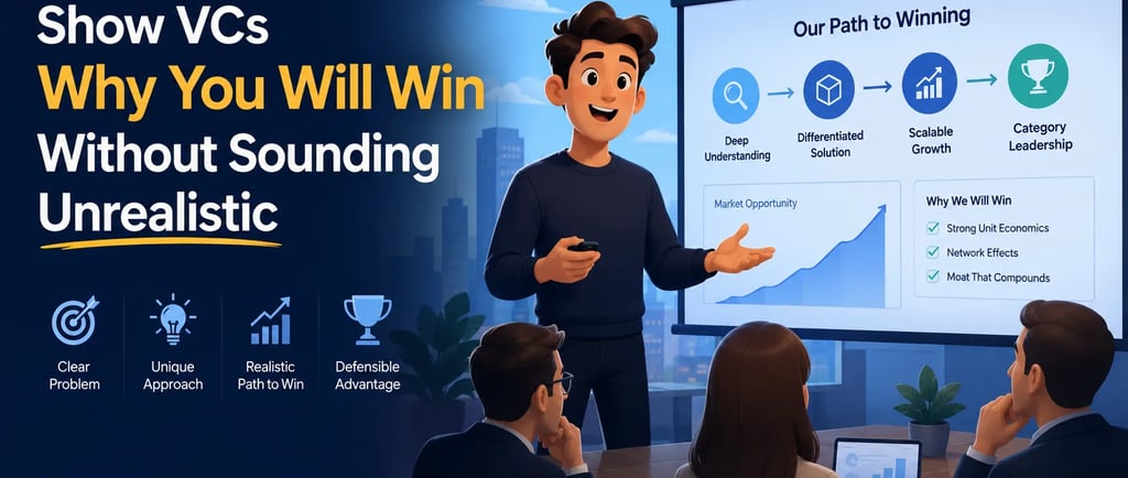 Show VCs Why You Will Win Without Sounding Unrealistic