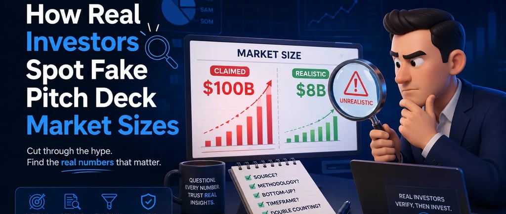 Why Overcrowded Markets Scare VC Pitch Deck Reviewers