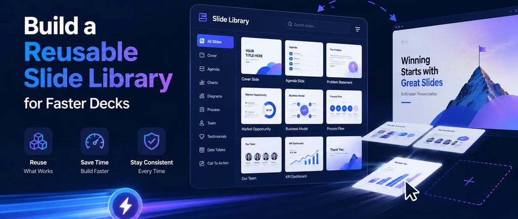 Build a Reusable Slide Library for Faster Decks