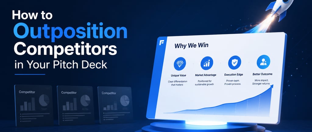 How to Outposition Competitors in Your Pitch Deck