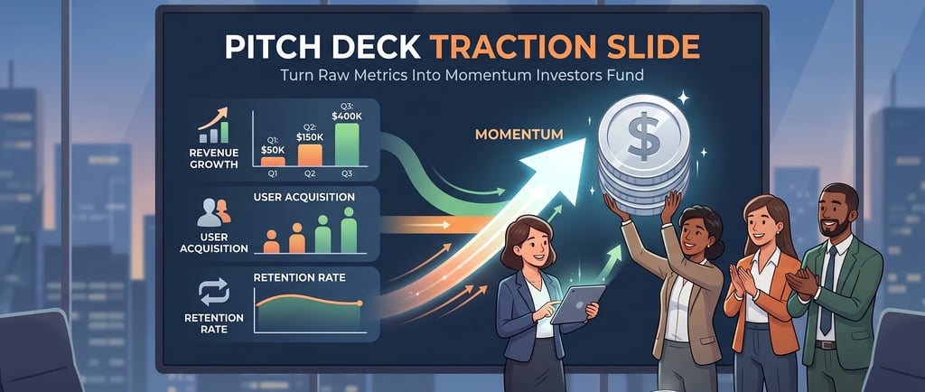 Pitch Deck Traction Slide: Turn Raw Metrics Into Momentum Investors Fund