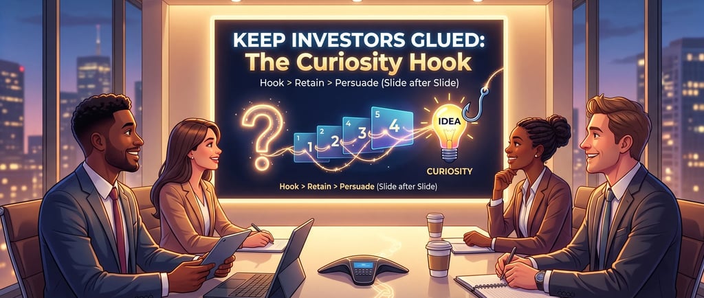 Pitch Deck Curiosity Hook: Keep Investors Glued Slide After Slide