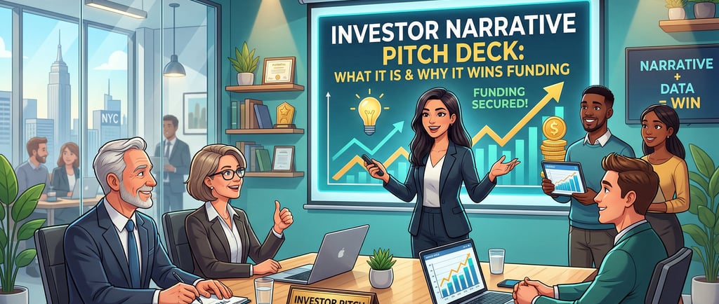 Investor Narrative Pitch Deck: What It Is & Why It Wins Funding