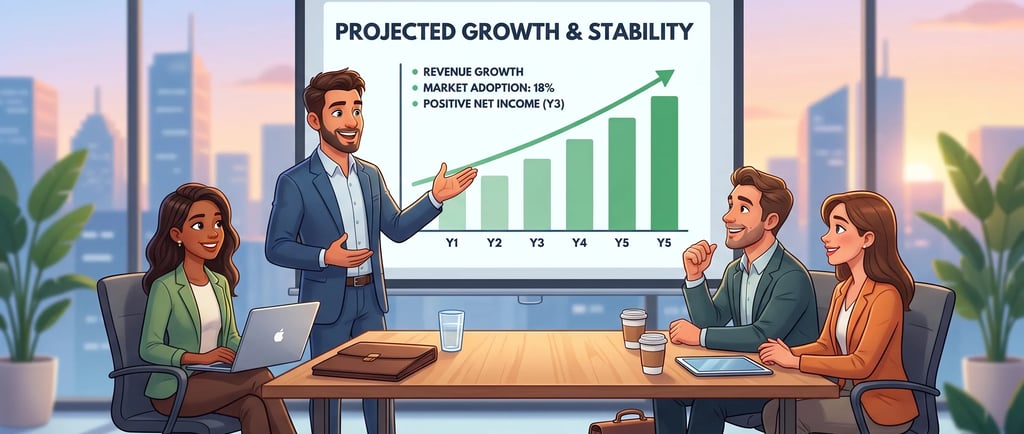 Pitch Deck Financials Slide: Tell a Money Story Investors Trust Not Fear