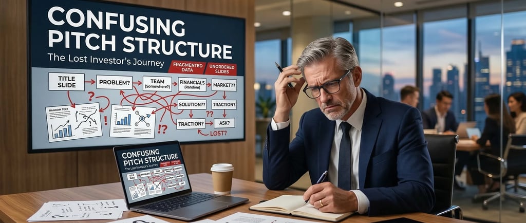 Pitch Deck Structure Problems: Why Investors Feel Lost