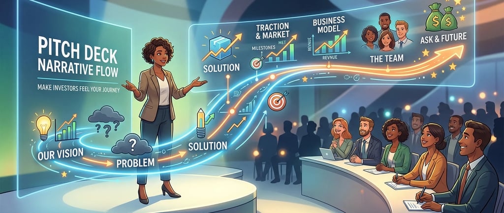 Pitch Deck Narrative Flow: Make Investors Feel Your Journey