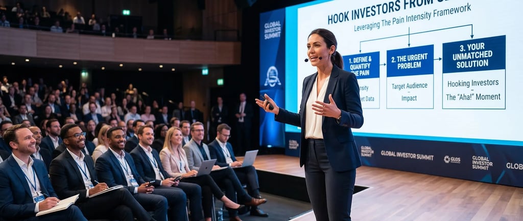 Pain Intensity Framework: Hook Investors From Slide One