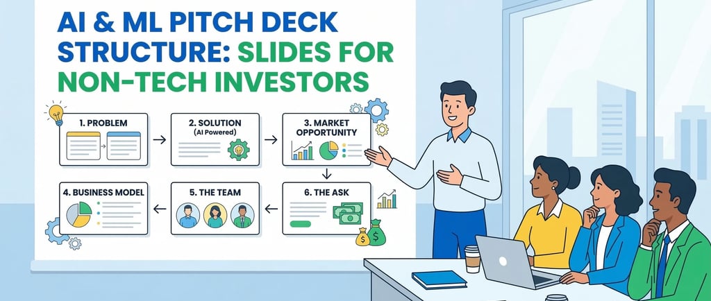 AI & ML Pitch Deck Structure: Slides for Non-Tech Investors