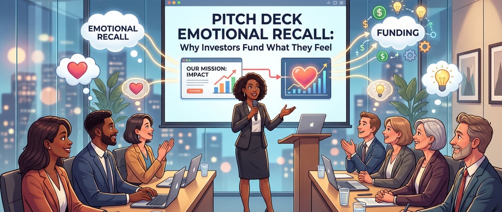 Pitch Deck Emotional Recall: Why Investors Fund What They Feel
