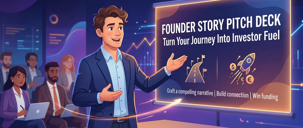 Founder Story Pitch Deck: Turn Your Journey Into Investor Fuel