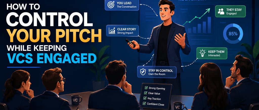 How to Control Your Pitch While Keeping VCs Engaged
