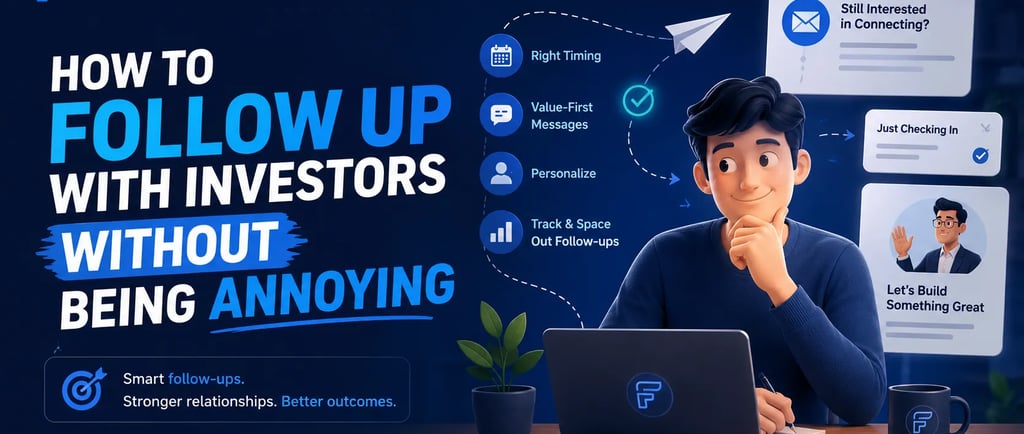 How to Follow Up With Investors Without Being Annoying