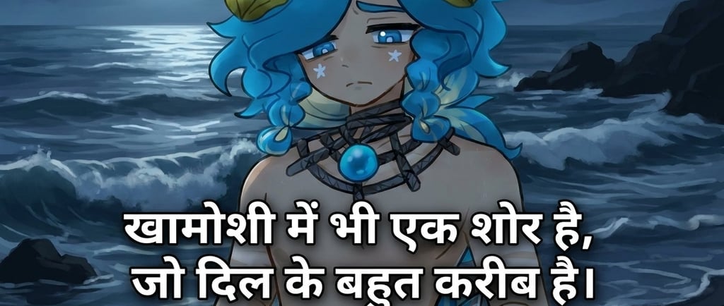 Shayari on Khamoshi in Hindi