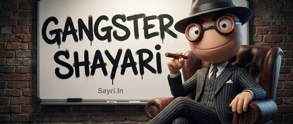 Gangster Shayari
