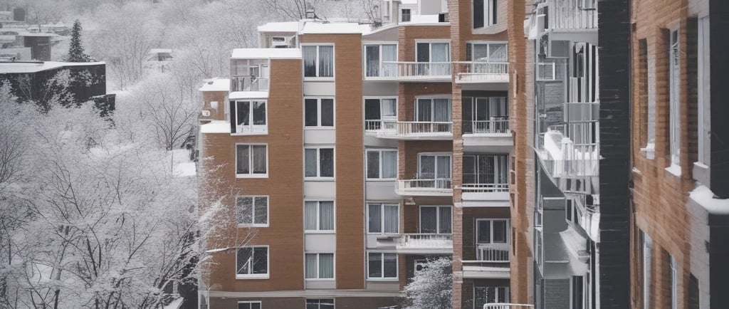 daugiabučiai žiema, pastatų priežiūra