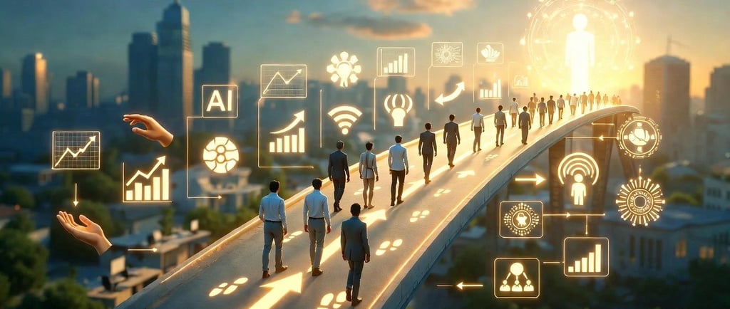 Change Management in AI Transformation: Driving Employee Adoption and Buy-In