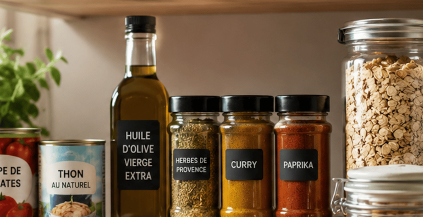 Épices, pâtes, condiments