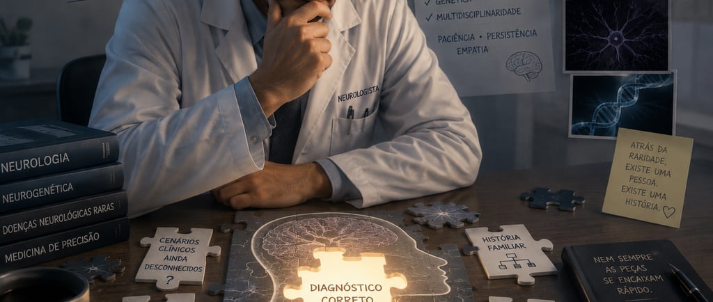Doenças Raras; Diagnóstico; Neurologia; Neurogenética; Doenças Neuromusculares