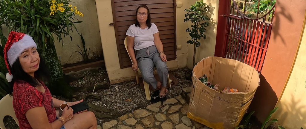 Christmas Candy Handouts in the Philippines