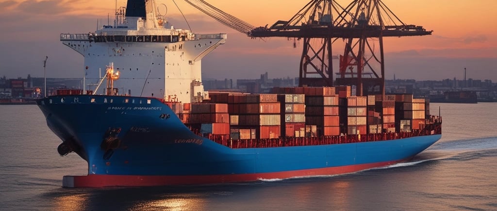 blue and white ship on white sand during daytime