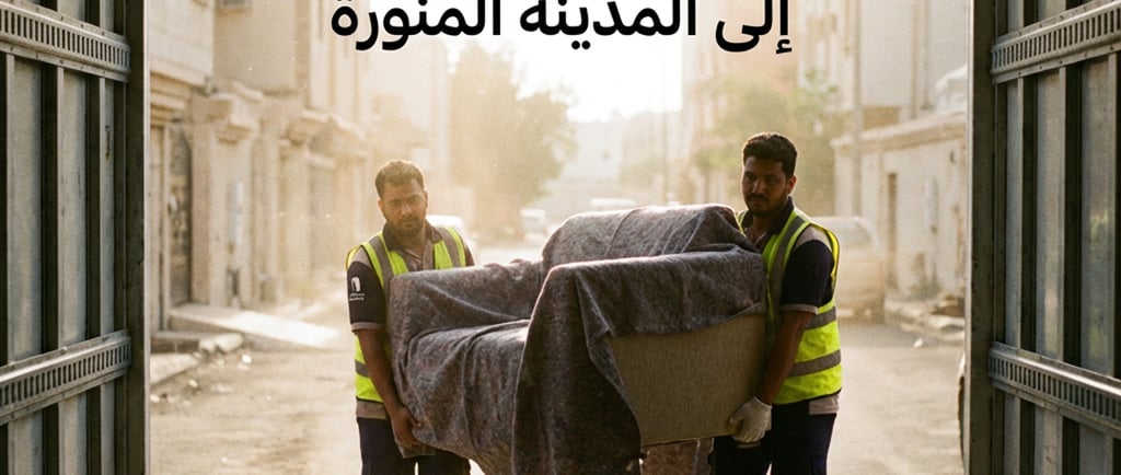 نقل عفش من جدة الي المدينة المنورة