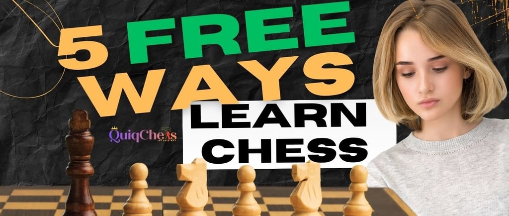 5 free ways to learn chess