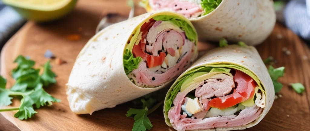 5-Minute Tuna Avocado Wrap