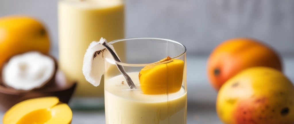 MANGO COCONUT MILKSHAKE