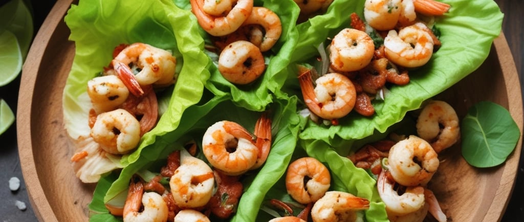 a wooden cutting board topped with a vegetable roll